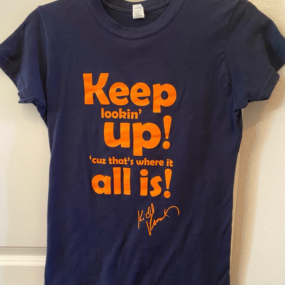 Navy Kidd Kraddick in the Morning T-shirt